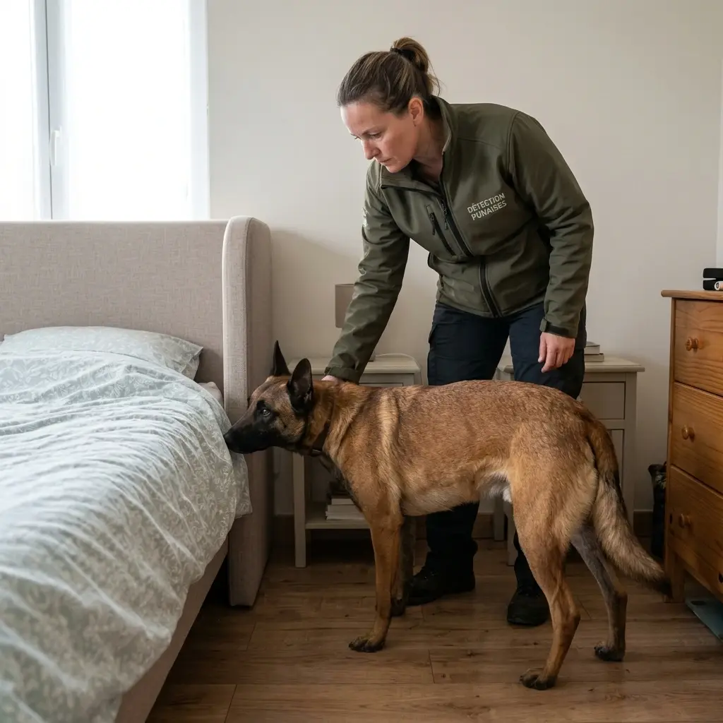 Détection canine punaise de lit Allennes-les-Marais (59251)
