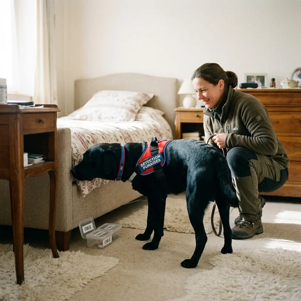 Détection canine punaise de lit Godewaersvelde (59270)