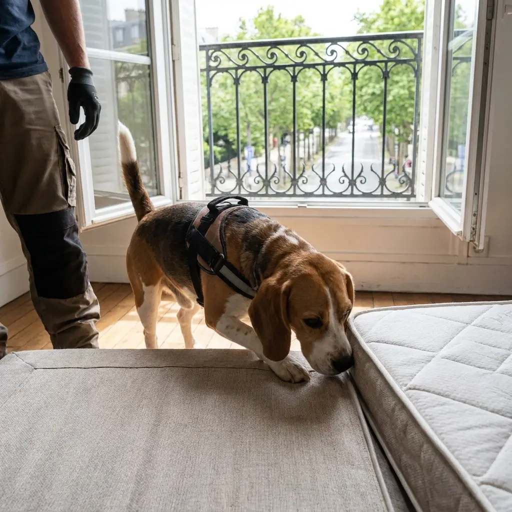 Détection canine punaise de lit Escautpont (59278)