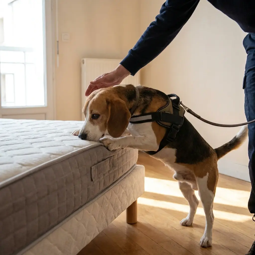 Détection canine punaise de lit Douchy-les-Mines (59282)