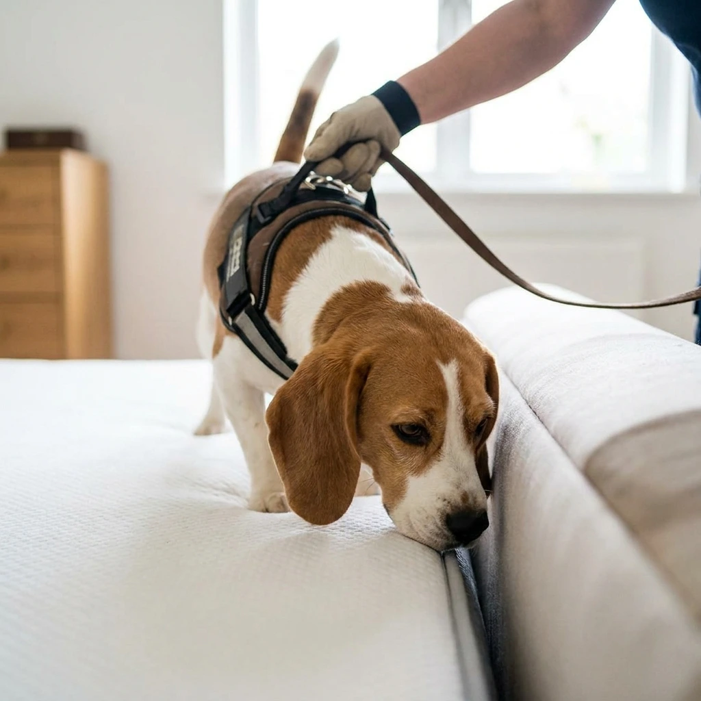Une approche technico-canine pour éradiquer les nuisibles