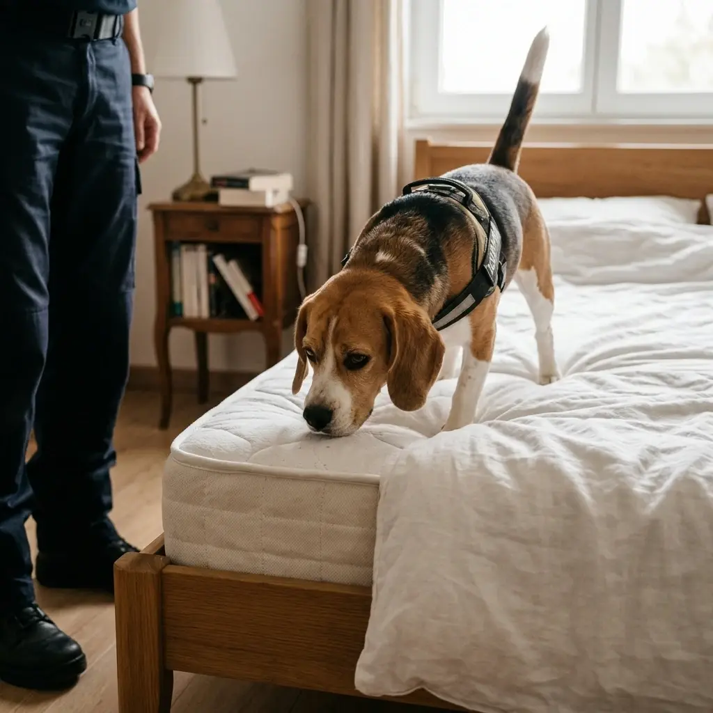 Détection canine punaise de lit Neuville-sur-Escaut (59293)