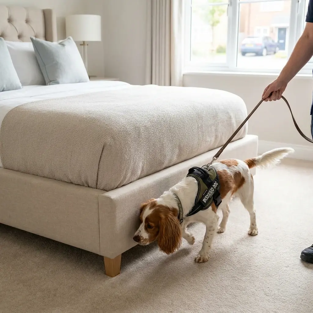 Comment se déroule la détection canine à Aulnoy-lez-Valenciennes ?