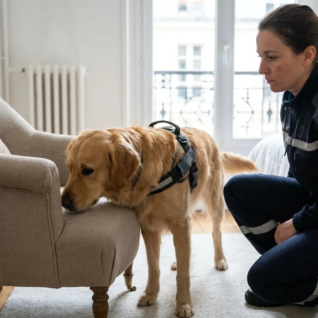 Détection canine punaise de lit Emmerin (59320)