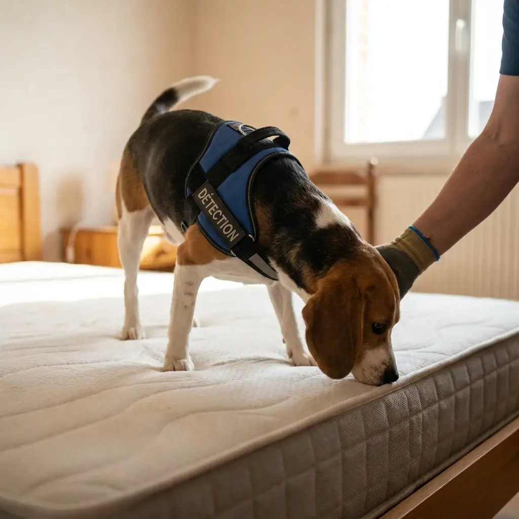Détection canine punaise de lit Hautmont (59330)