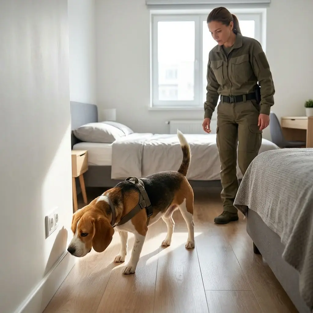 Rassurez‑vous, la détection canine est la solution la plus fiable pour identifier les punaises de lit à Anzin