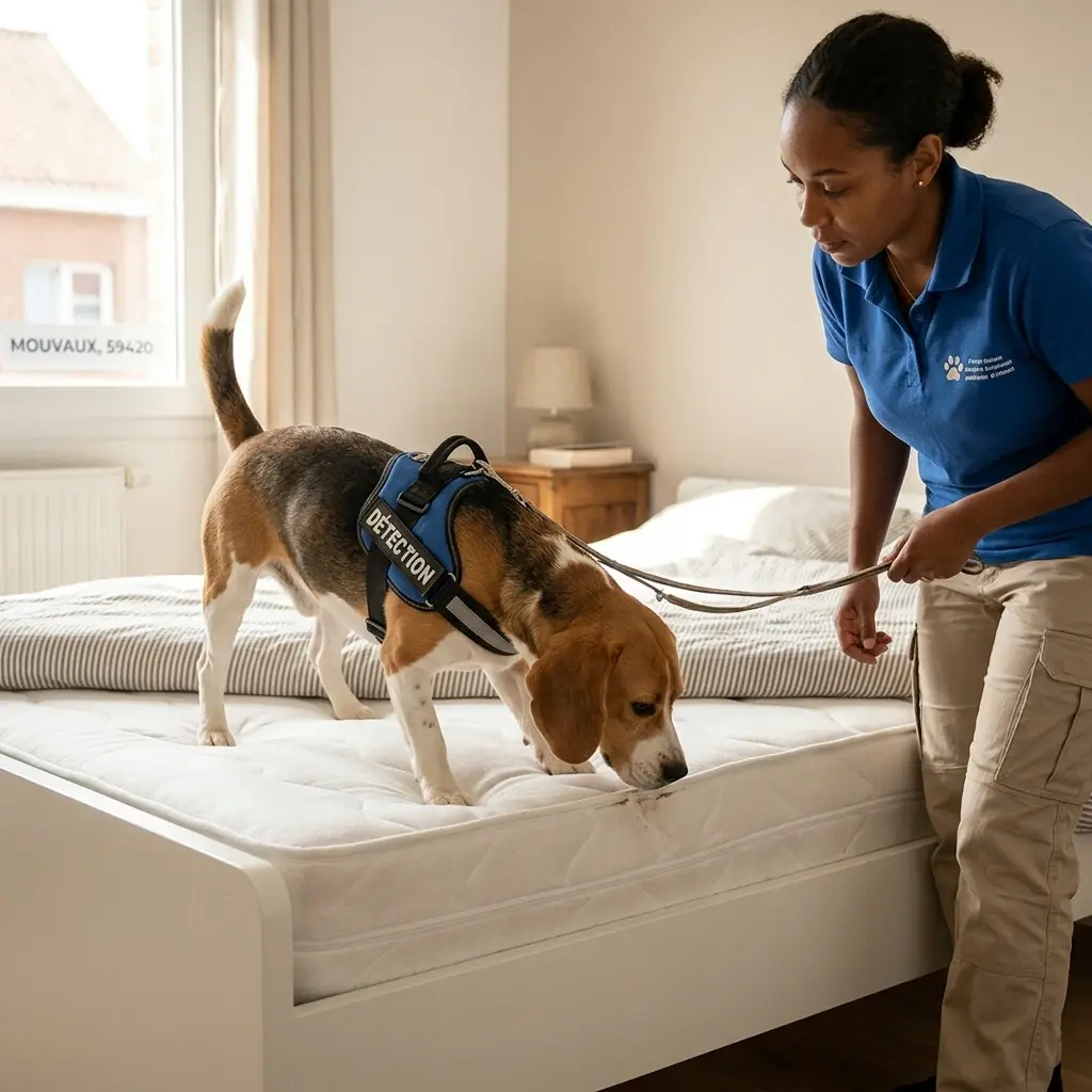 Pourquoi choisir notre détection canine à Mouvaux ?