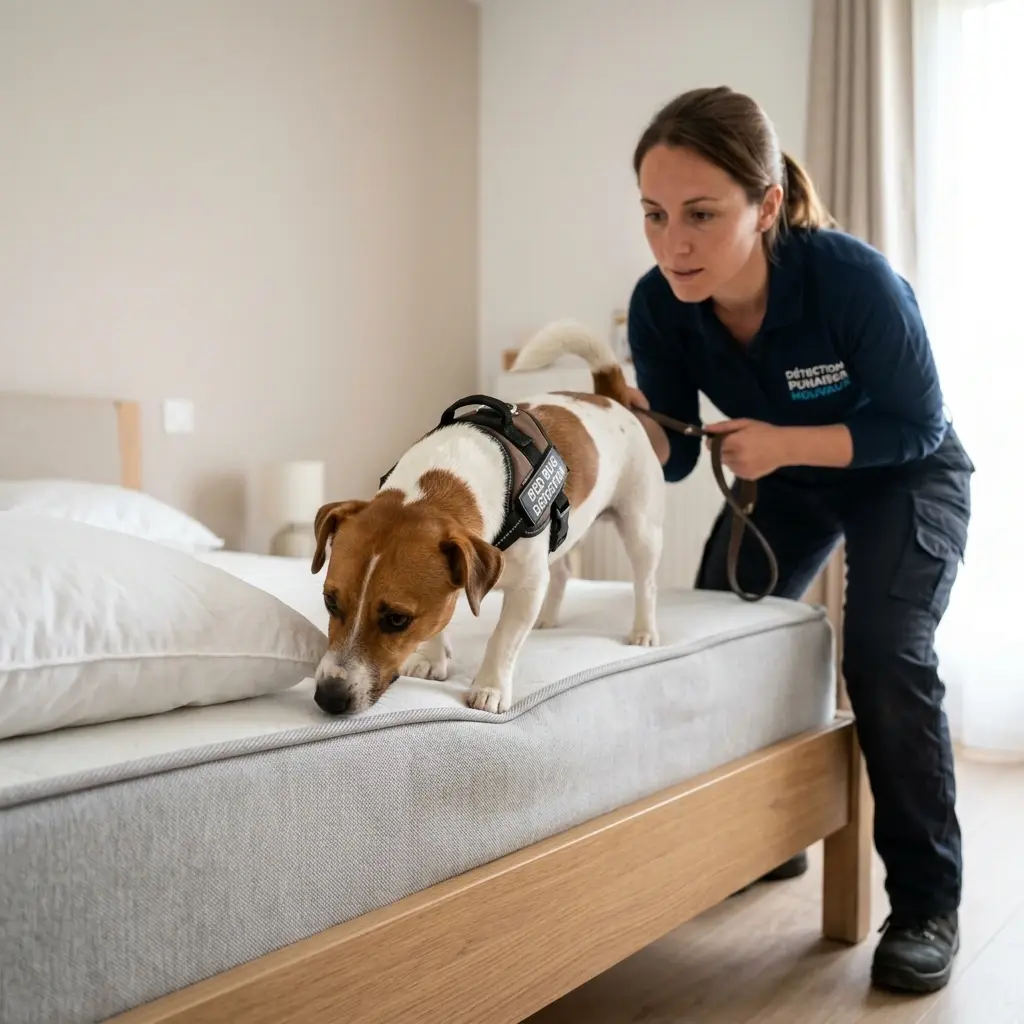 Détection canine punaise de lit Mouvaux (59420)