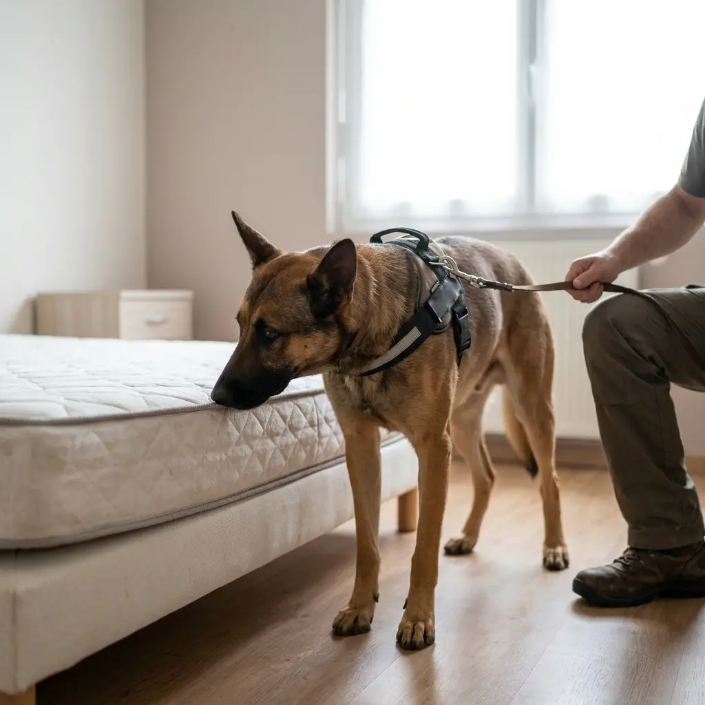Détection canine punaise de lit Jeumont (59460)
