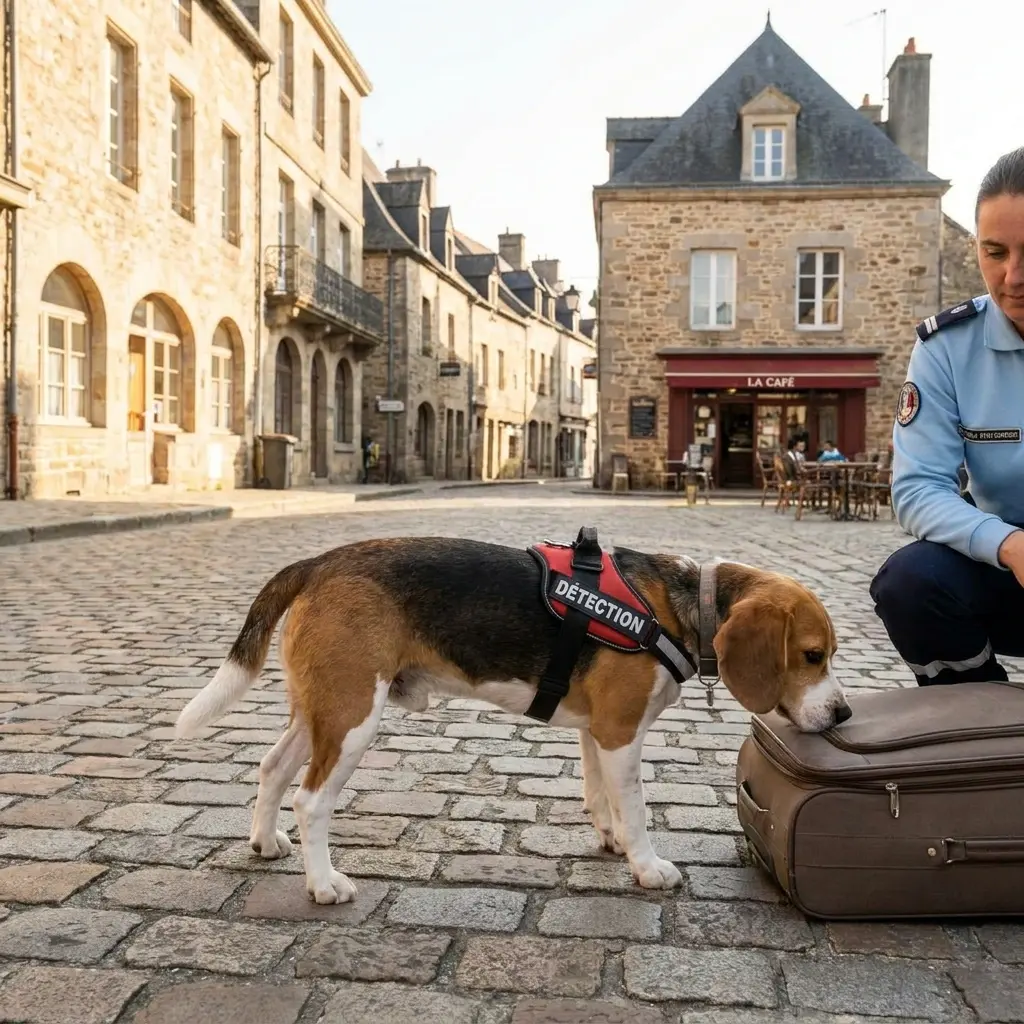 Comment se déroule la recherche canine à La Bassée ?