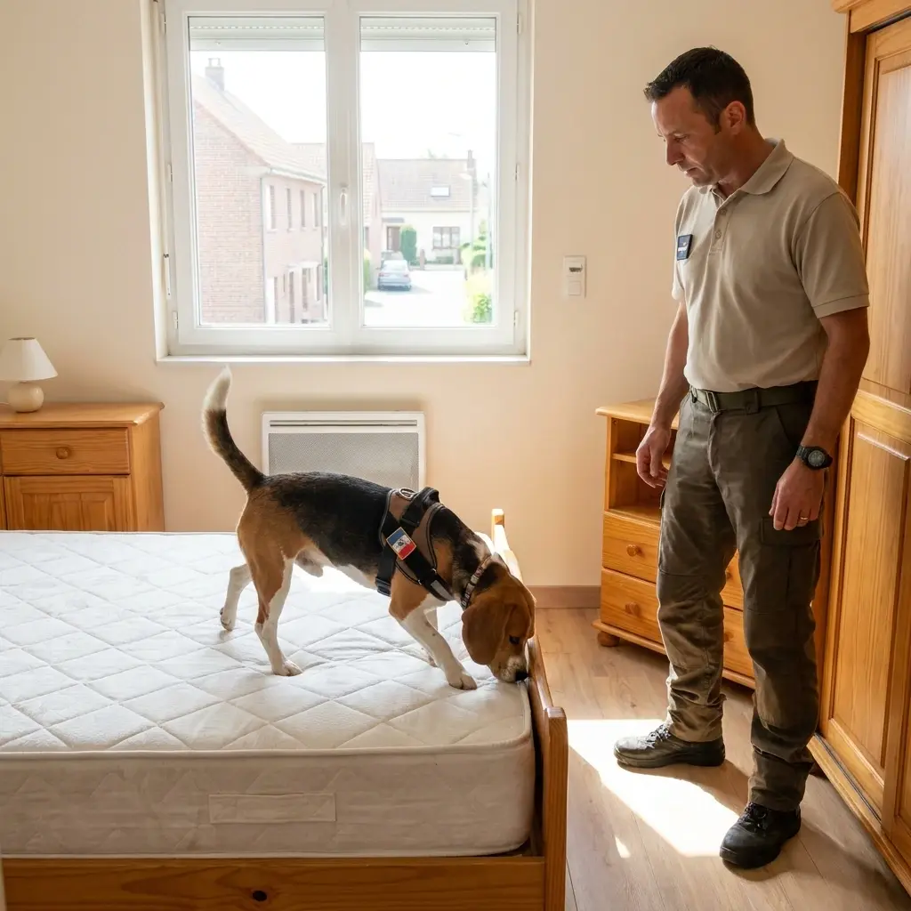 Détection canine punaise de lit Somain (59490)
