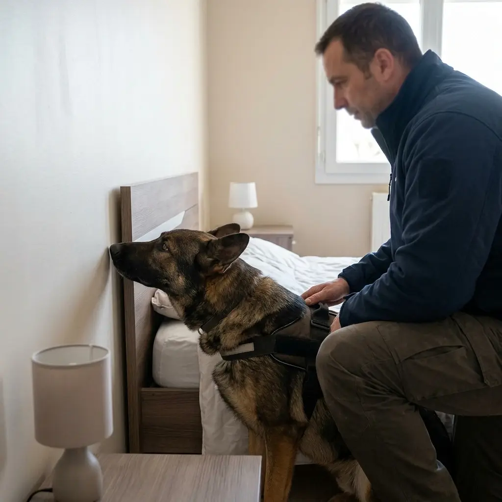 Détection canine punaise de lit Salomé (59496)