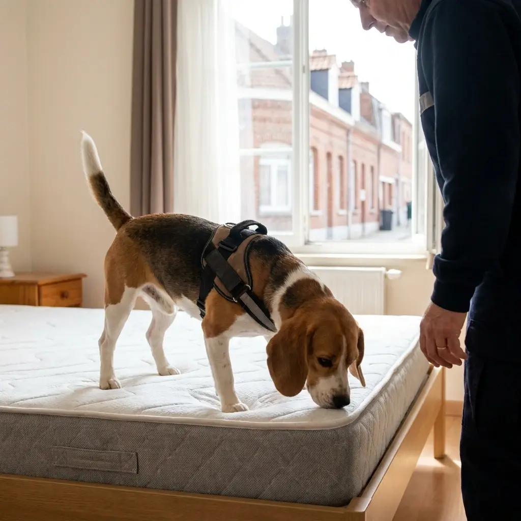 Détection canine punaise de lit Douai (59500)