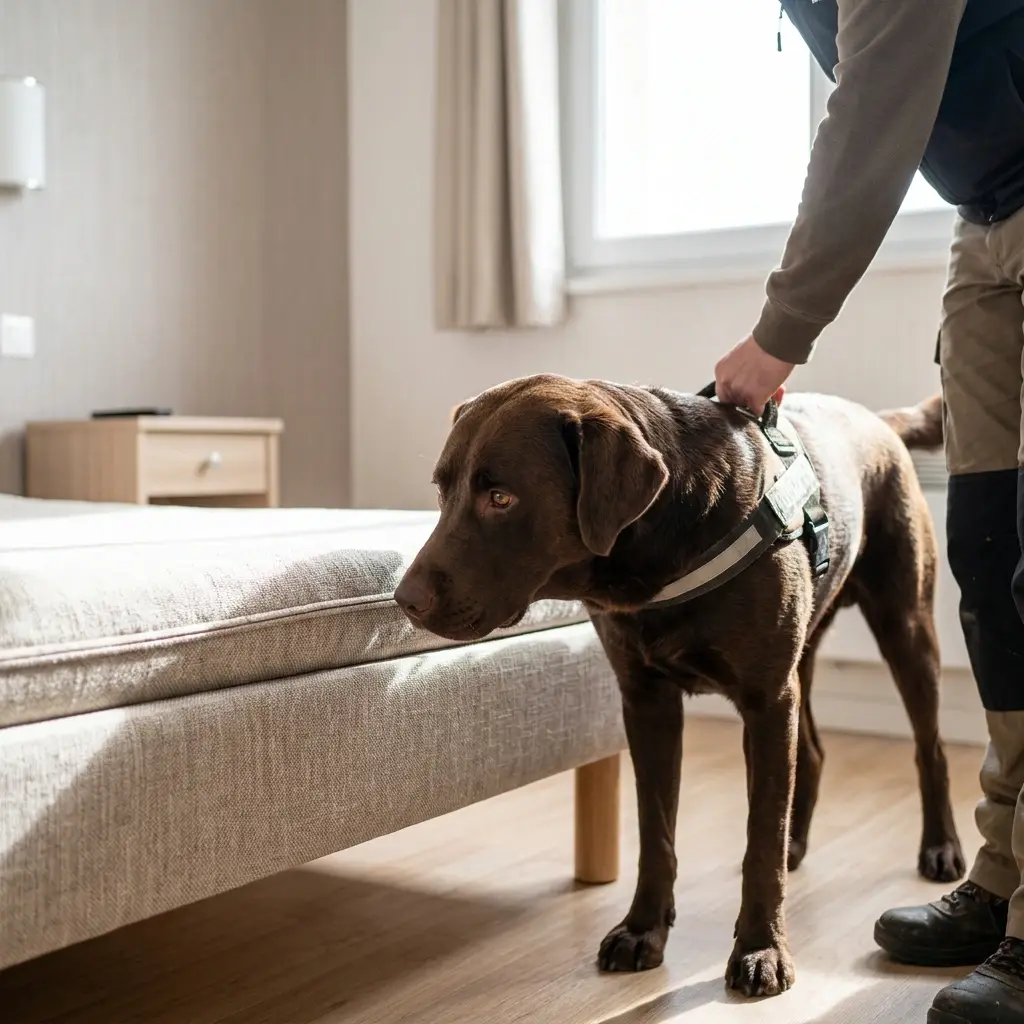 Détection canine punaise de lit Caudry (59540)