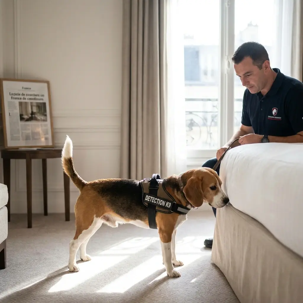 Détection canine punaise de lit Cuincy (59553)