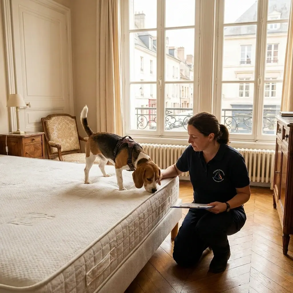 Détection canine punaise de lit Neuville-Saint-Rémy (59554)