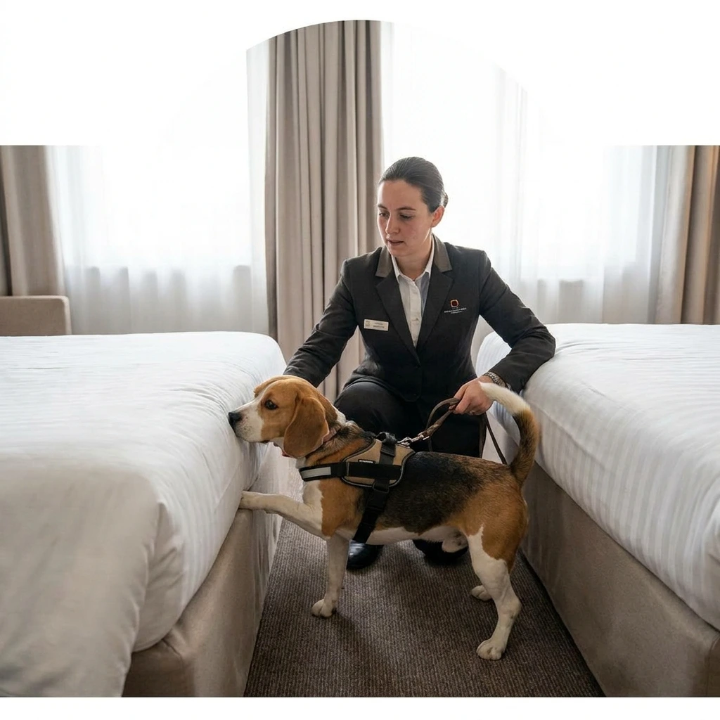 Comment fonctionne la recherche canine sur le terrain ?