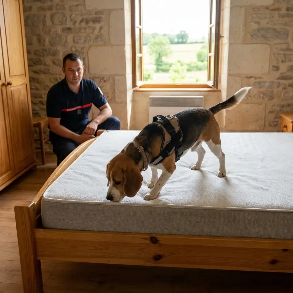 Comment se déroule la détection canine à La Longueville ?