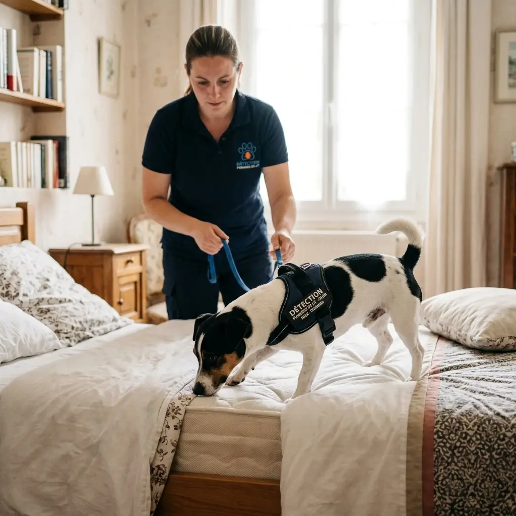 Détection canine punaise de lit Fourmies (59610)