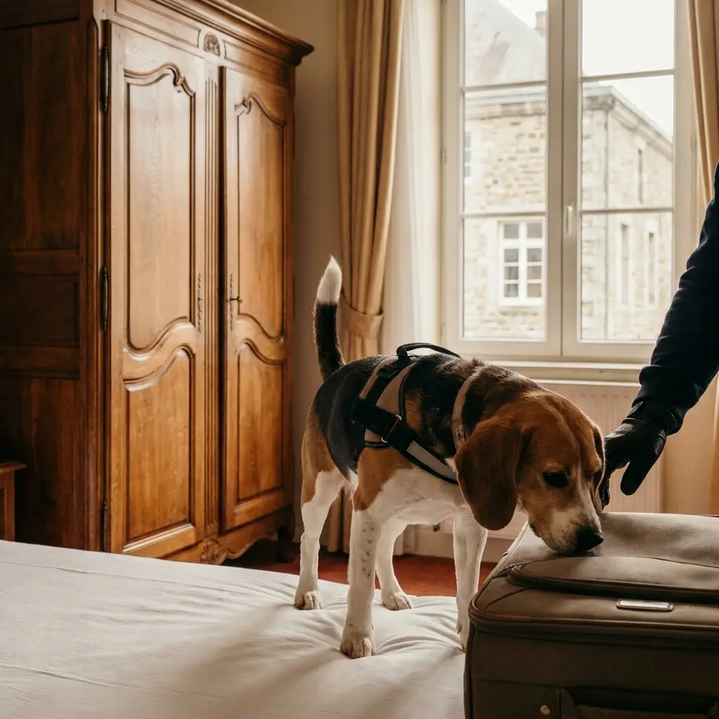 Comment se déroule la détection canine à Aulnoye-Aymeries ?