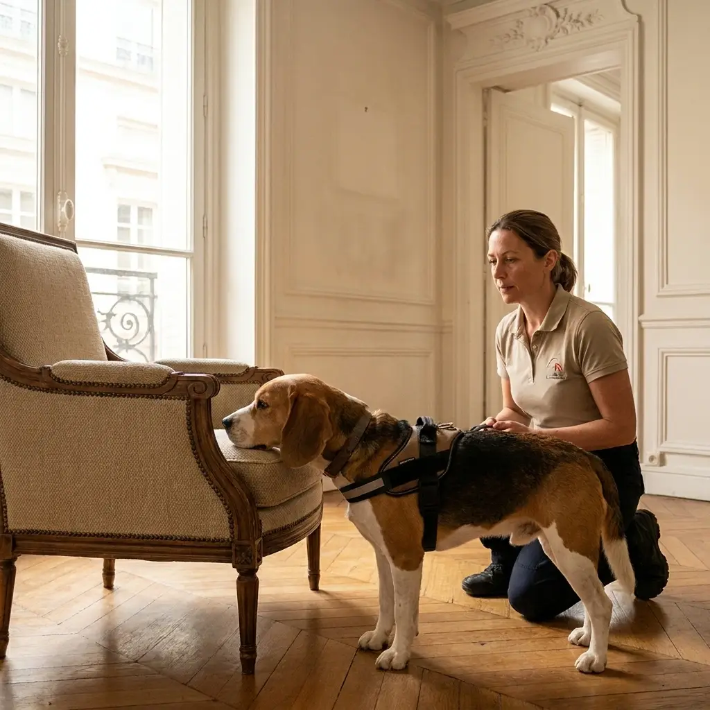Notre méthode de repérage par chien