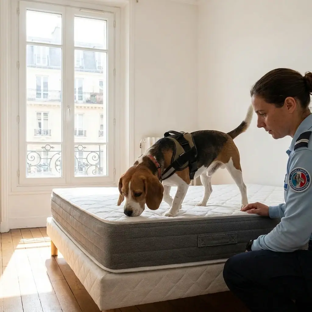 Détection canine punaise de lit Marcq-en-Barœul (59700)