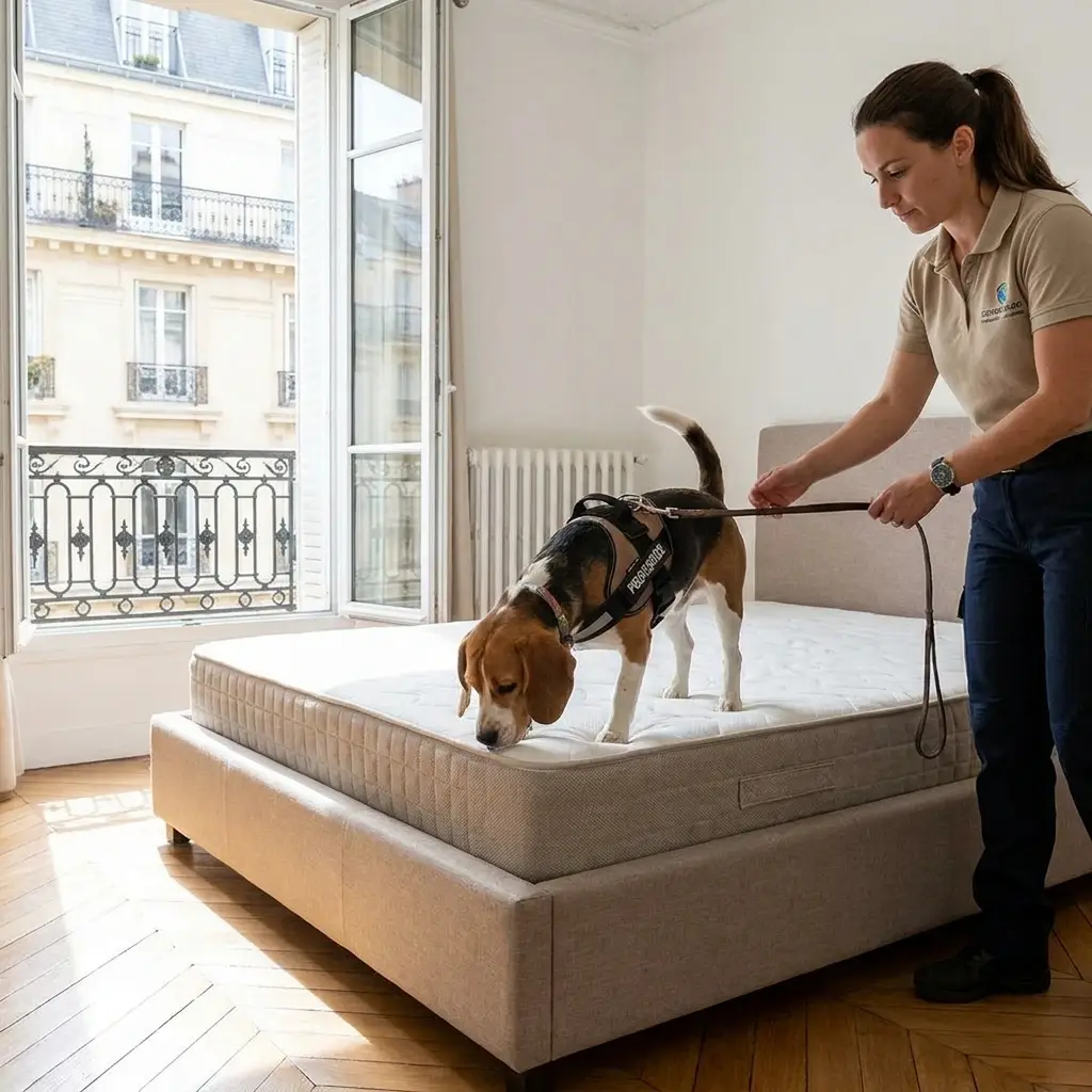 Détection canine punaise de lit Louvroil (59720)