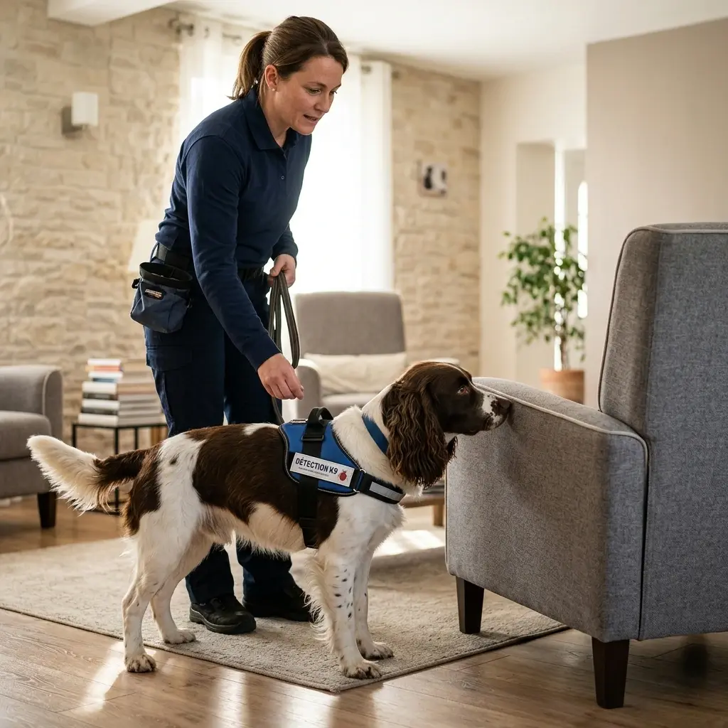 Besoin d'une détection canine à Grande-Synthe ?