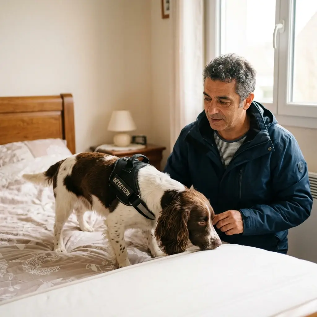 Détection canine punaise de lit Grande-Synthe (59760)
