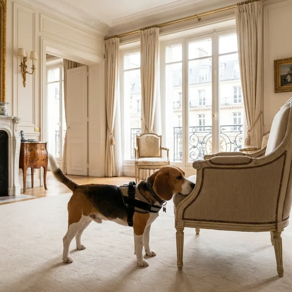 Comment se déroule la détection canine à Ronchin ?