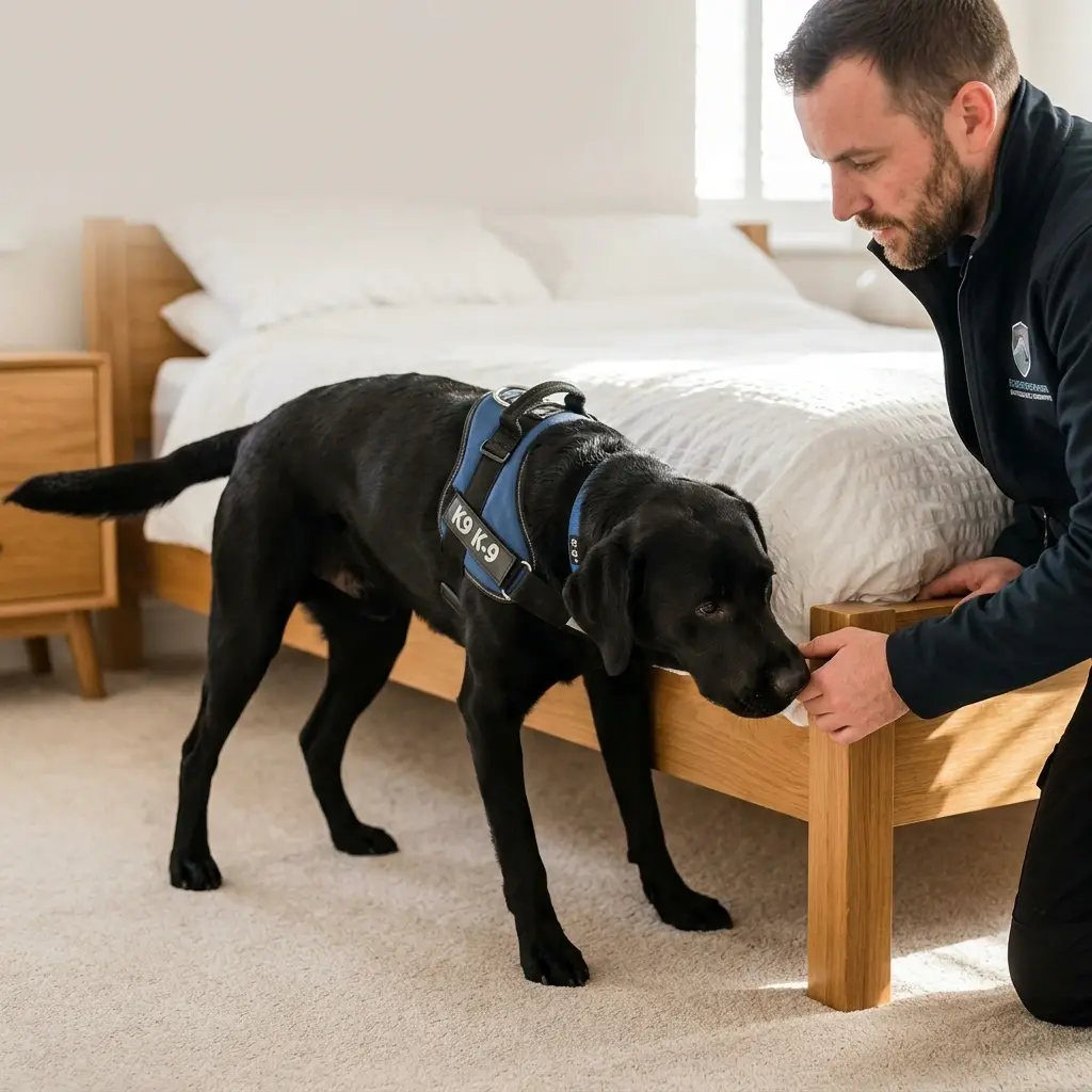 Comment se déroule la détection canine à Prémesques ?