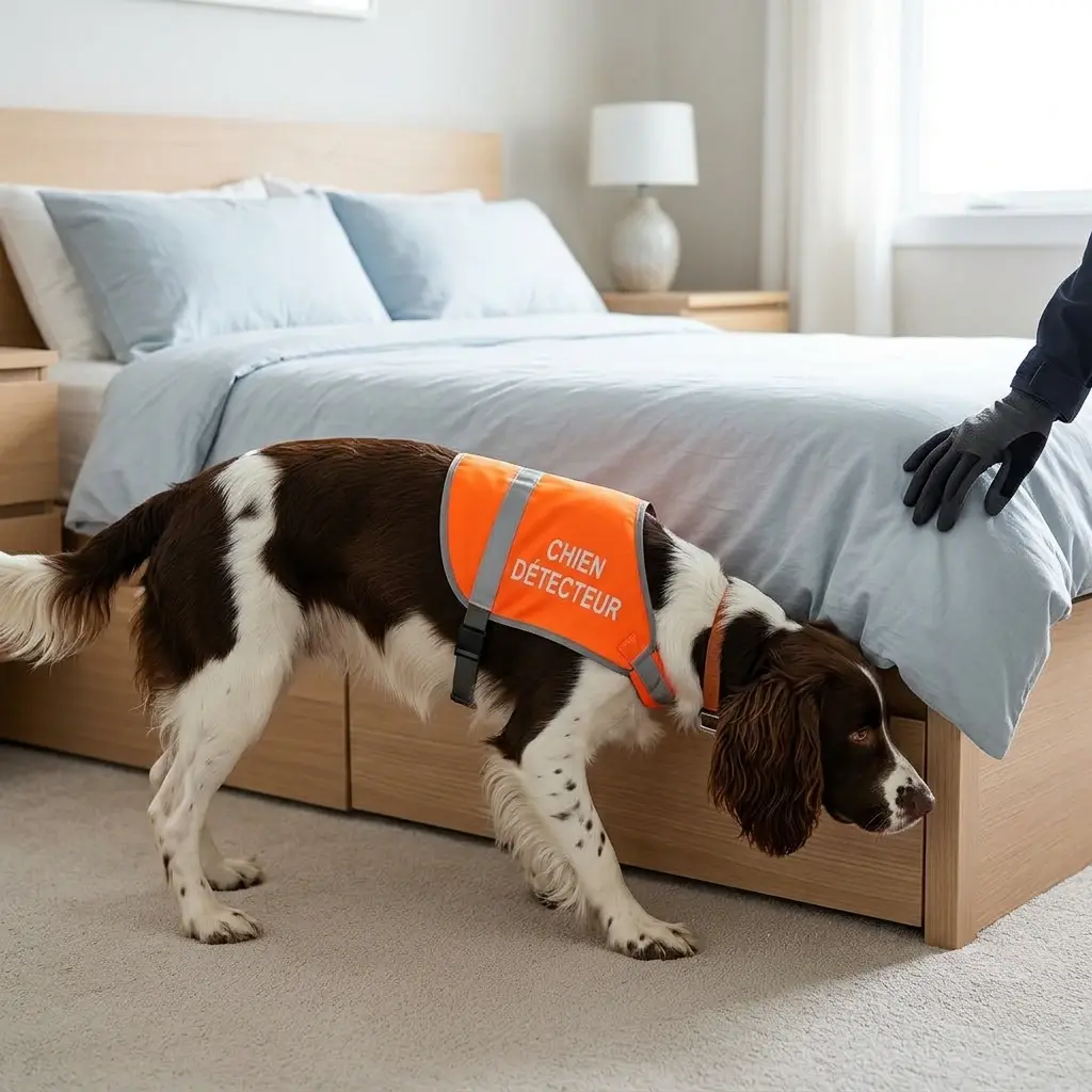 Détection canine punaise de lit Nieppe (59850)