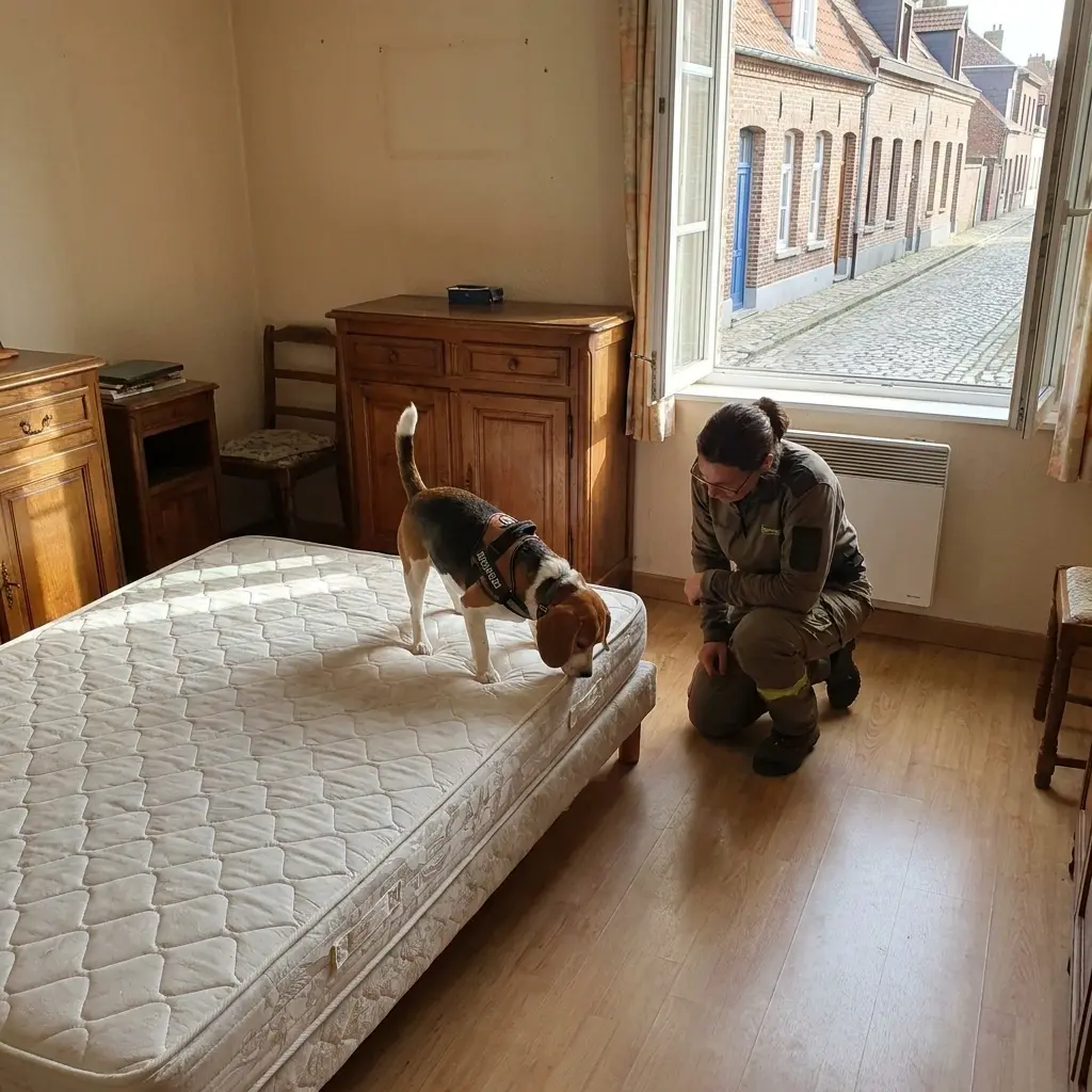 Comment se déroule la détection canine à Quesnoy-sur-Deûle ?