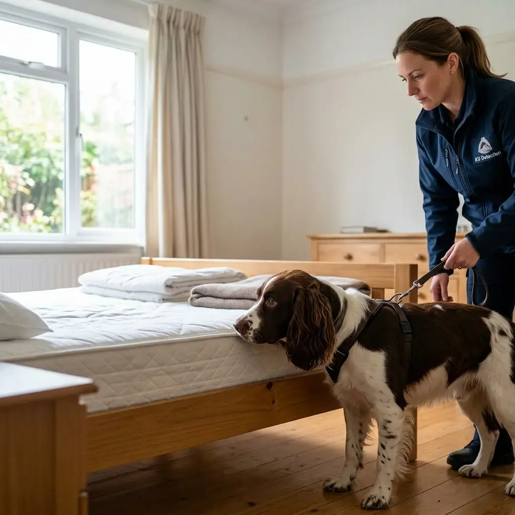 Comment se déroule la détection canine à La Chapelle-d'Armentières ?