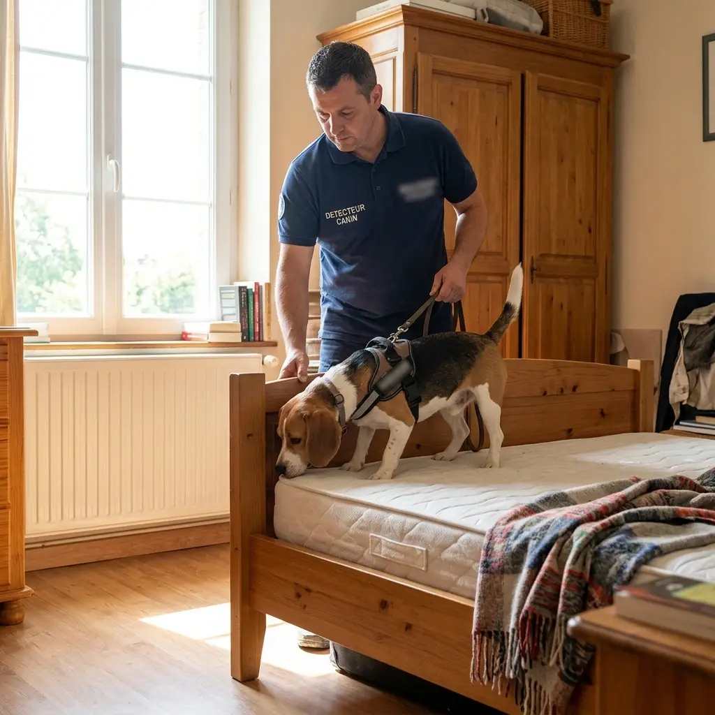 Comment réagir avant l'arrivée du chien détecteur à Estaires