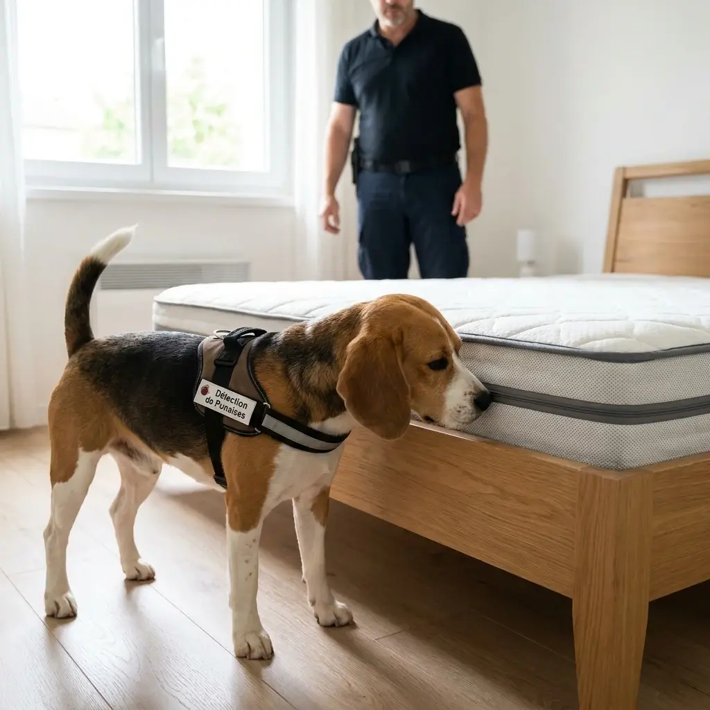 Détection canine punaise de lit Fresnes-sur-Escaut (59970)