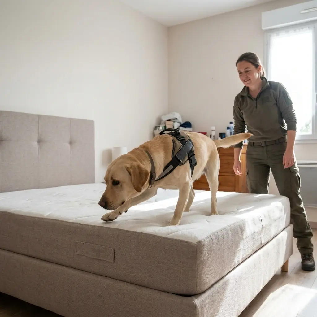 Détection canine punaise de lit Thourotte (60150)