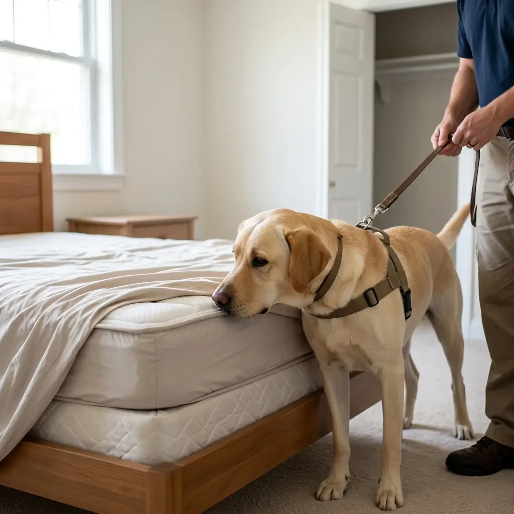 Détection canine punaise de lit Nogent-sur-Oise (60180)
