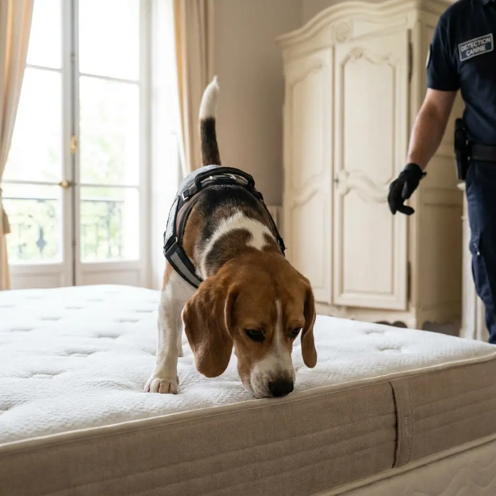 Comment fonctionne la recherche canine sur le terrain ?