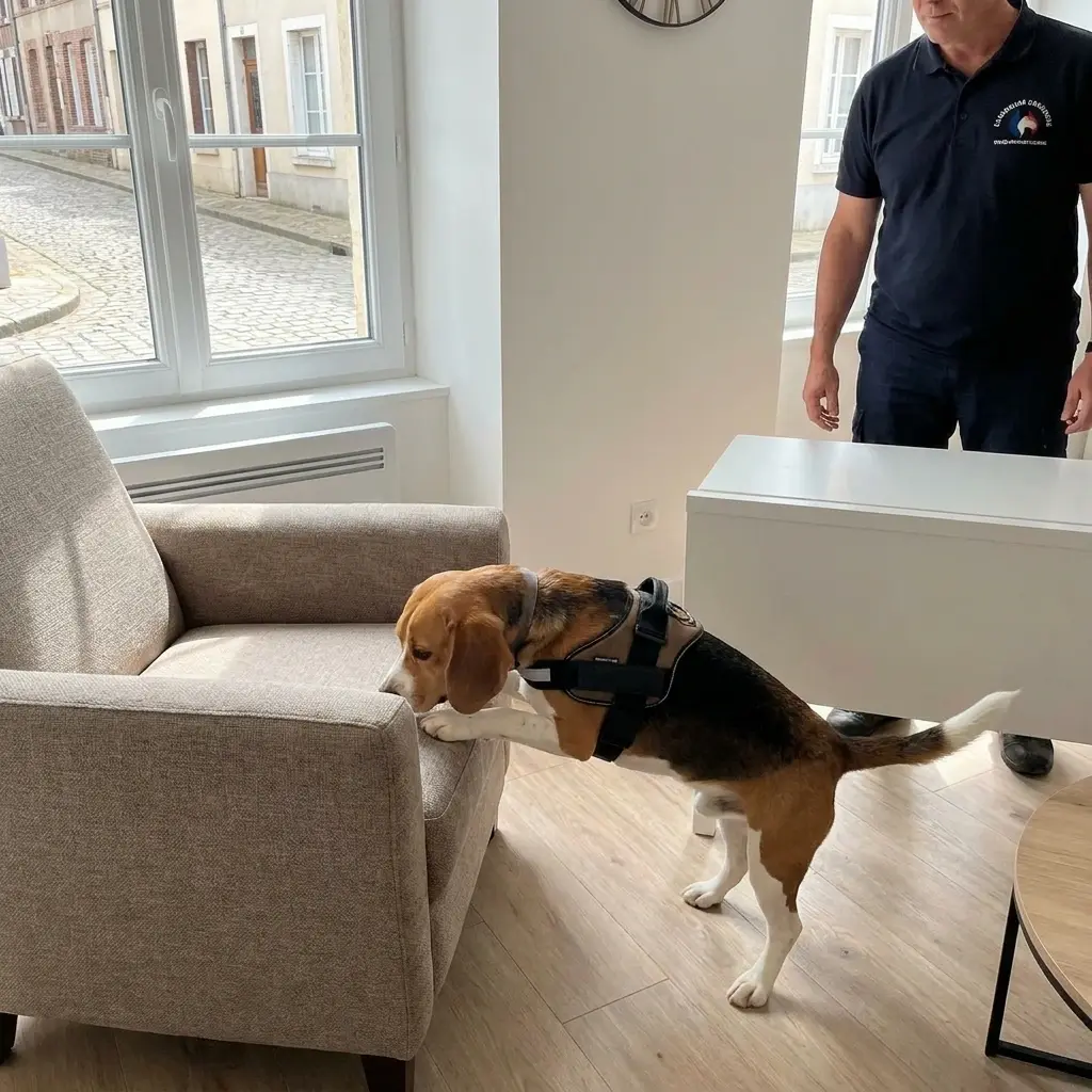 Le processus de détection canine et l'analyse du terrain