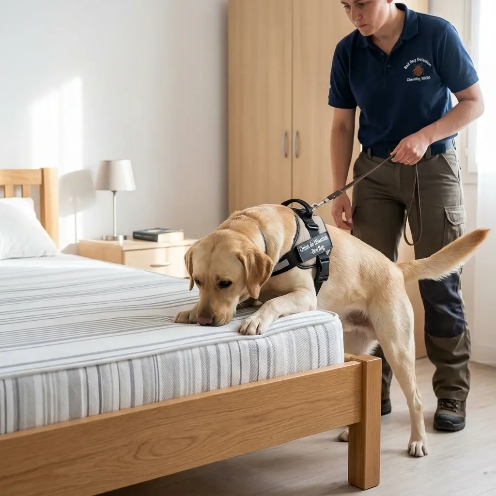 Détection canine punaise de lit Chambly (60230)