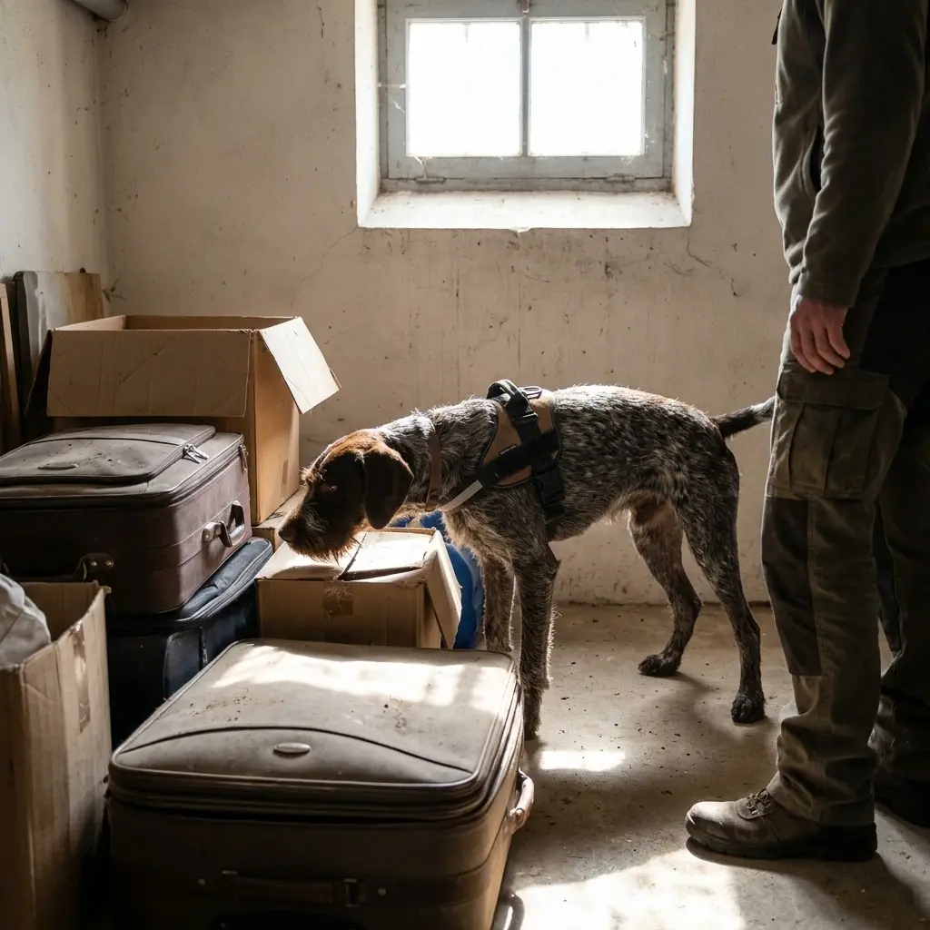 Comment se déroule la détection canine à Lamorlaye ?