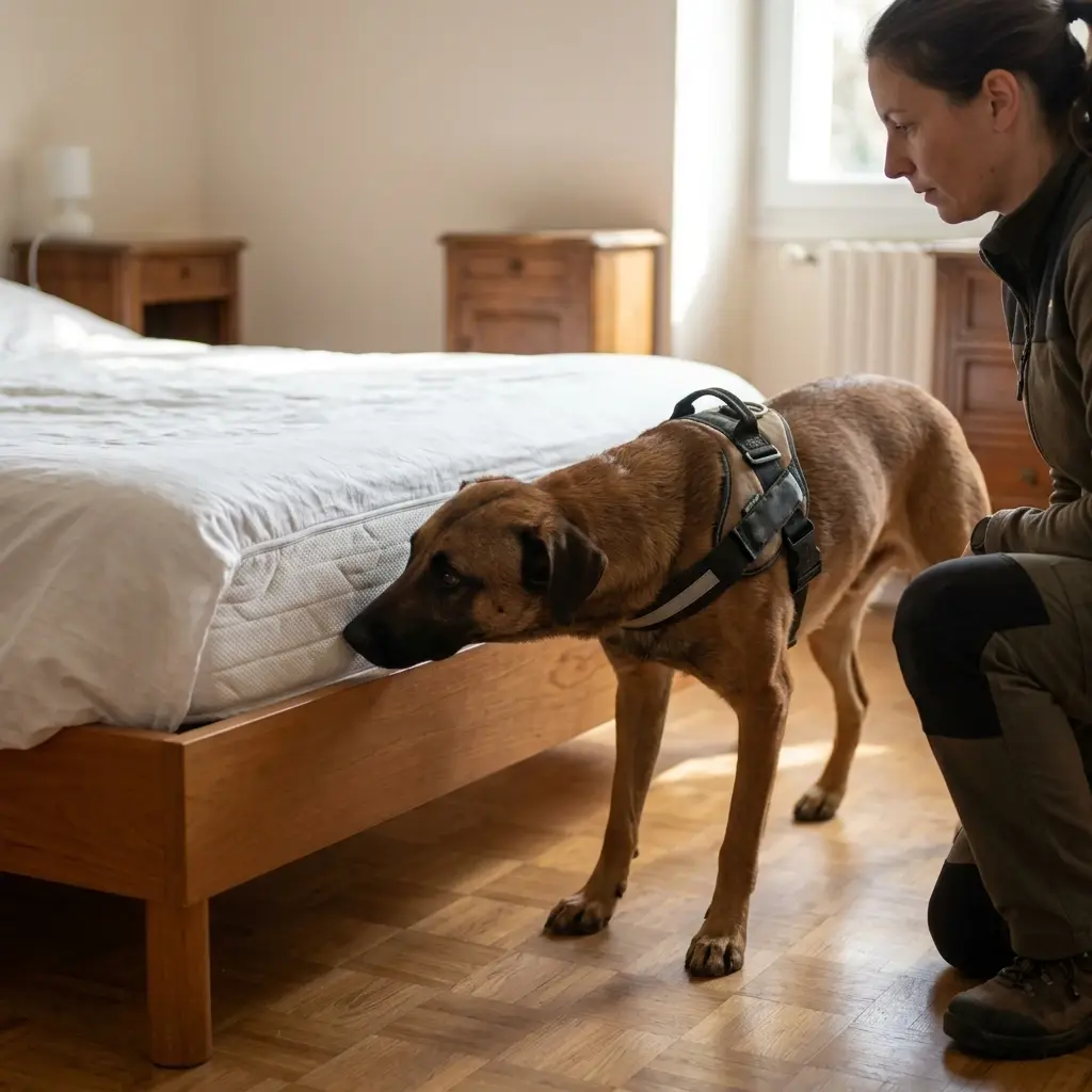 Détection canine punaise de lit Lamorlaye (60260)