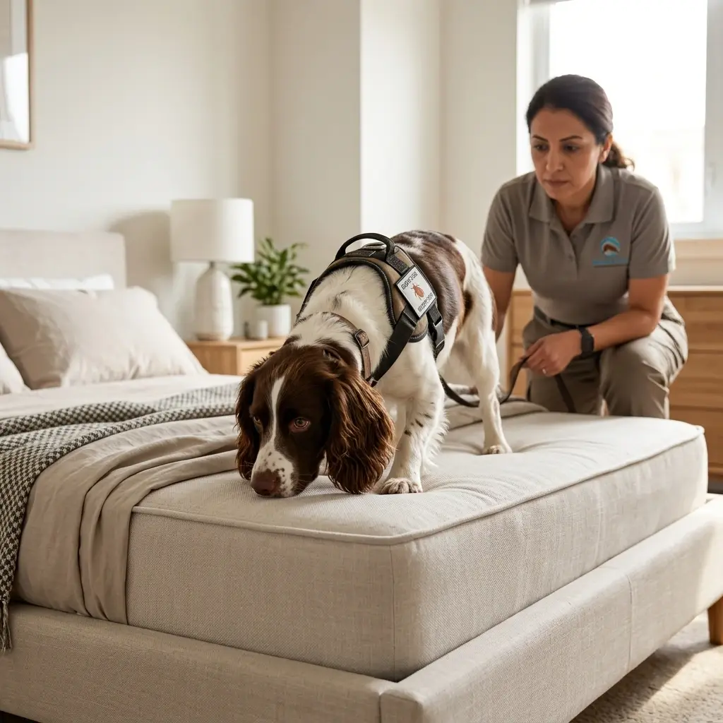 Détection canine punaise de lit Clairoix (60280)