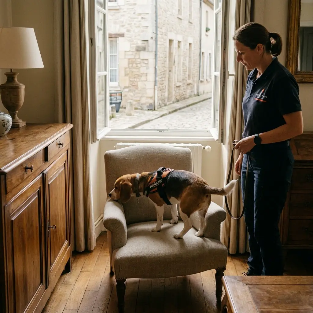 Détection canine punaise de lit Senlis (60300)