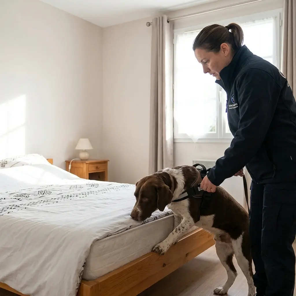 Détection canine punaise de lit Béthisy-Saint-Pierre (60320)