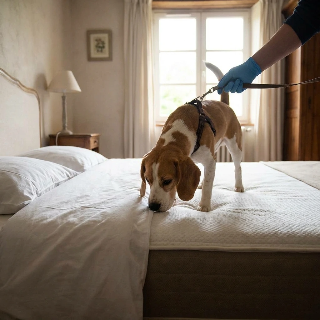 Comment fonctionne la recherche canine sur place ?