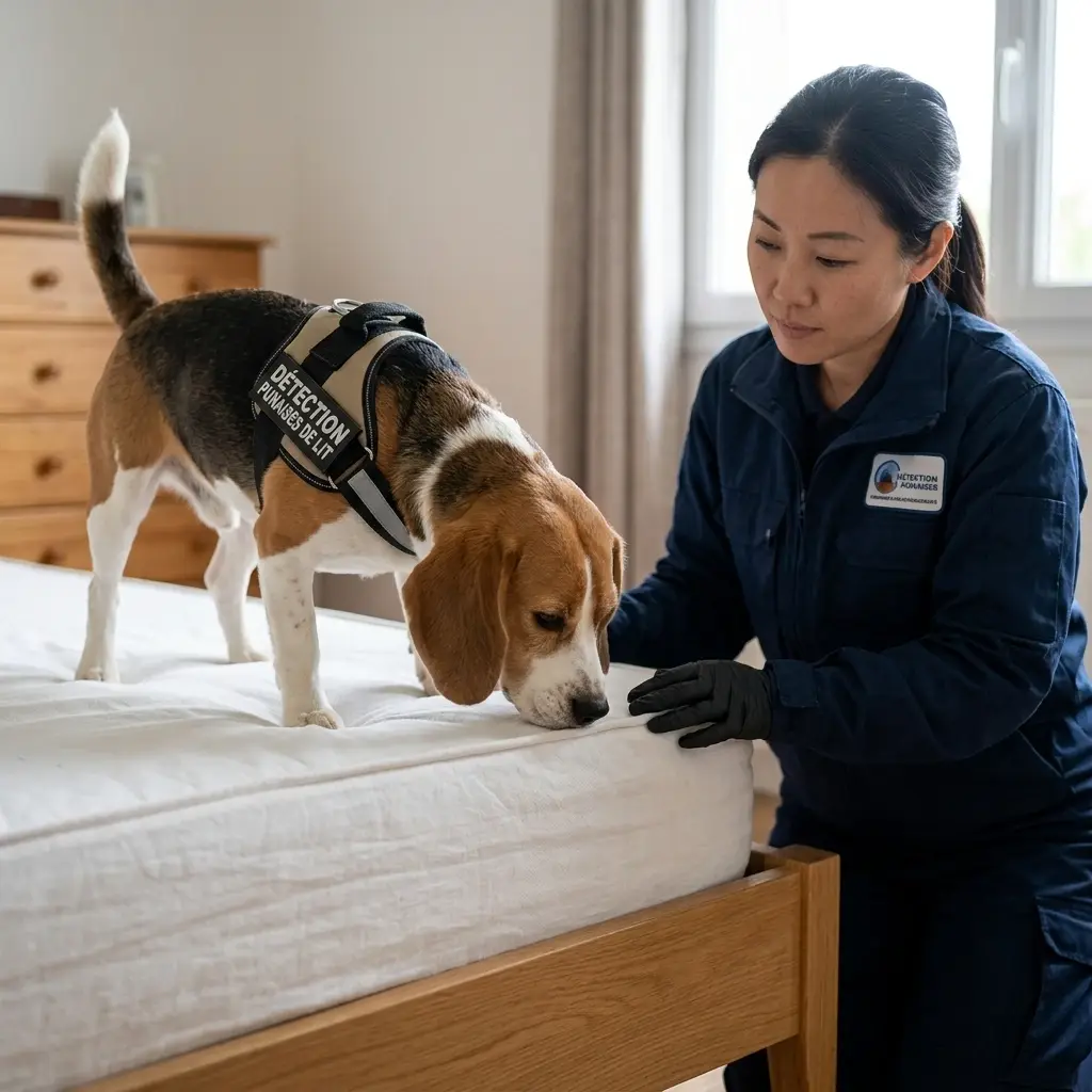 Détection canine punaise de lit Trosly-Breuil (60350)
