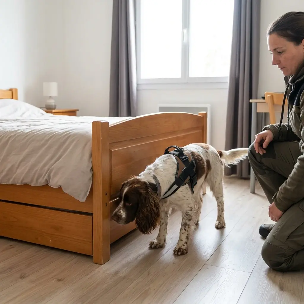 Détection canine punaise de lit Noyon (60400)