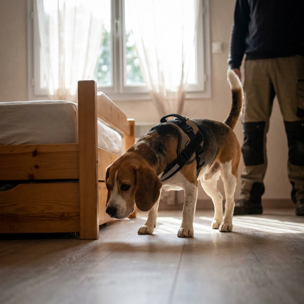 Comment se déroule la détection canine à Verberie ?